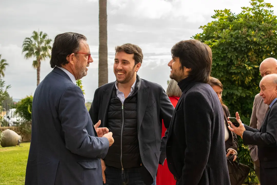 Alejandro S&aacute;nez, Gori Jaume y Juan Carlos Ramon.