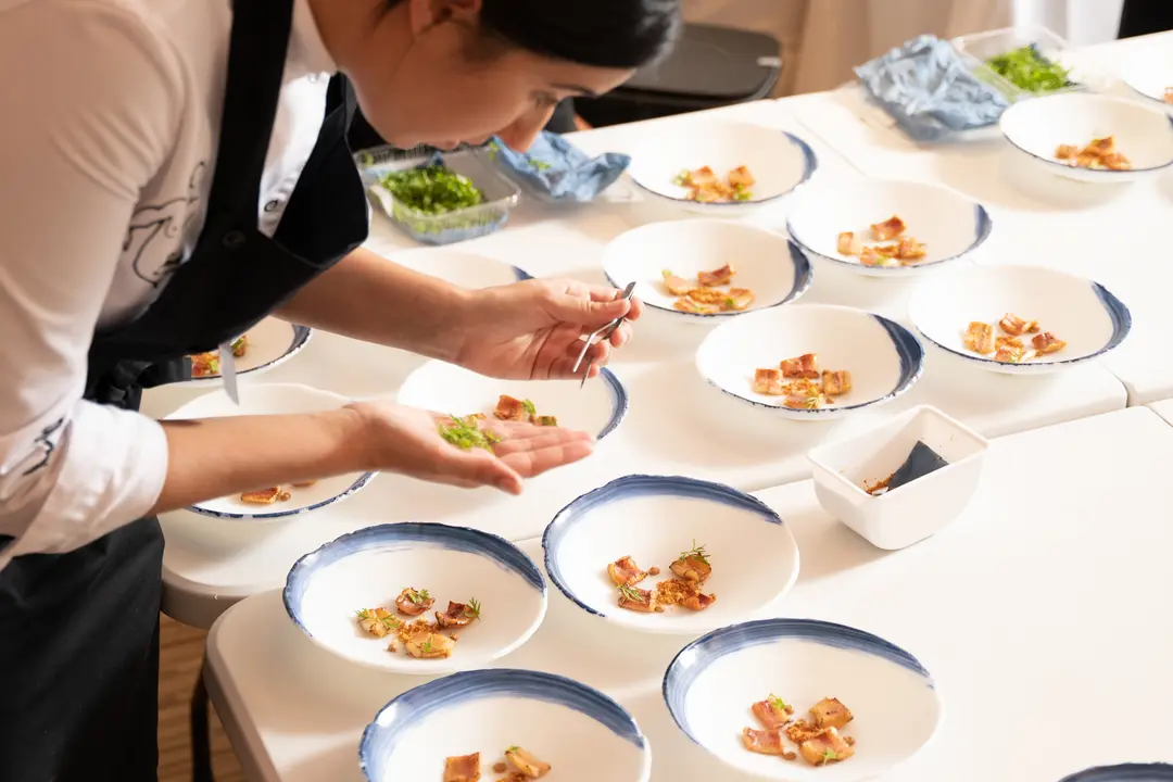 La joven chef Ic&iacute;ar P&eacute;rez fue uno de los descubrimientos de los asistentes al Gastrotrip.