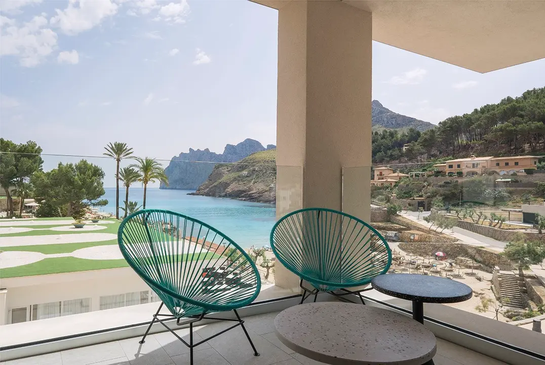 Las terrazas de las diferentes suites cuentan con unas vistas excepcionales.