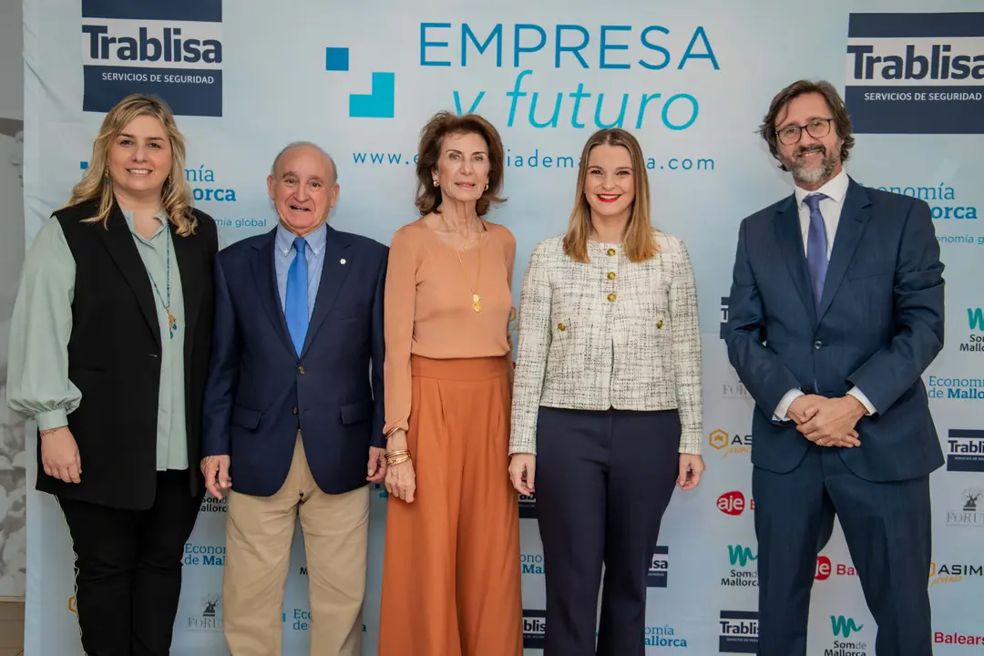 Mar Nicolau, Francisco Esteban, Carmen Planas, Marga Prohens y Tomeu Garcies.