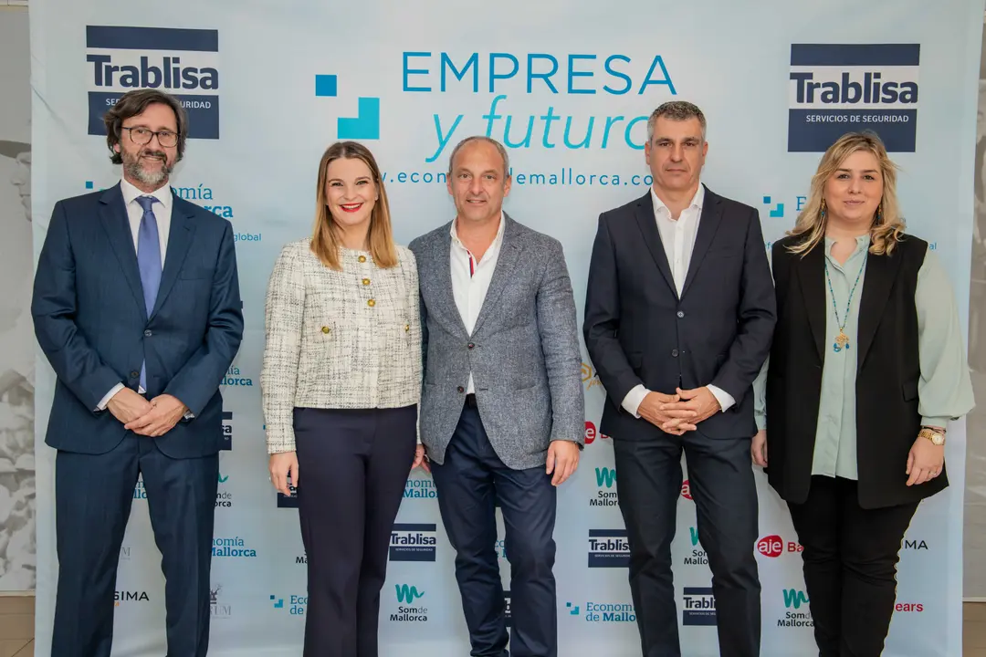 Tomeu Garcies, Marga Prohens Hanz Lenz, Victor Luengo y Mar Nicolau.