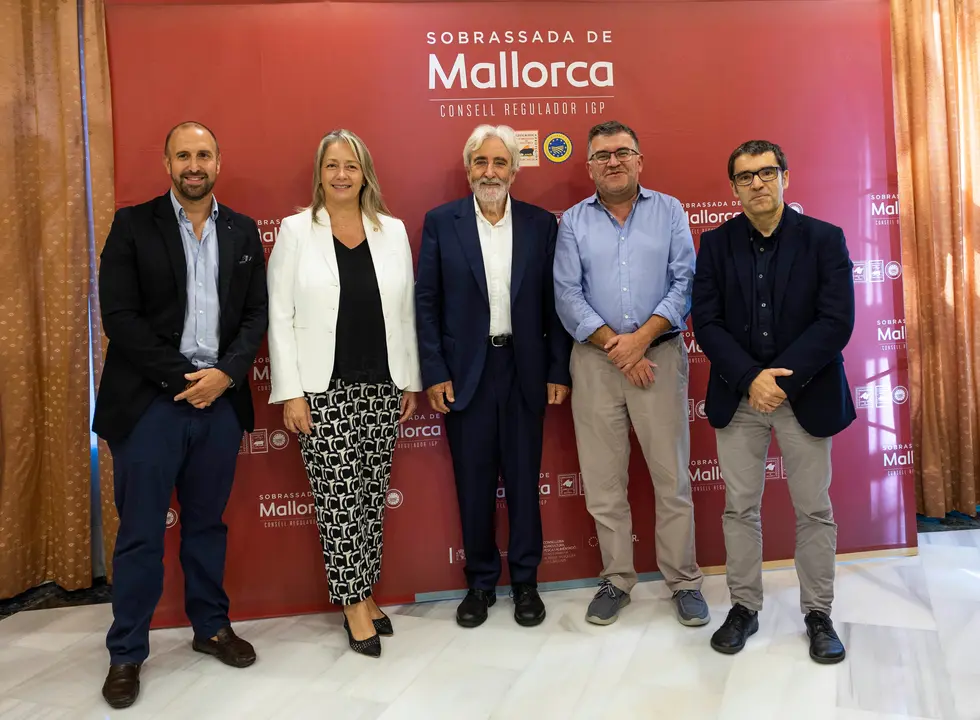 &Aacute;lvaro Antonio Roca, Pilar Amate, Andreu Palou, Joan Simonet y Joan Llabr&eacute;s.