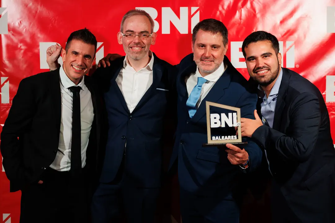 Alberto Velilla, Jorge Morell y Miguel Llull Equipo de liderazgo del a&ntilde;o
