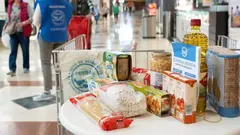 Leioa 25-05-2024 Operaci&oacute;n Kilo Banco de Alimentos en el hipermercado EROSKI Artea &copy; MITXI