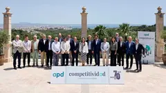 Foto de familia durante el evento. (APD)