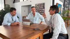 Imagen de una de las reuniones. (Ayuntamiento de Inca)