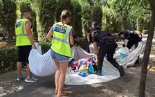 Un momento en la intervenci&oacute;n. (Ayuntamiento de Palma)