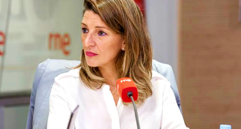 <p> La vicepresidenta segunda del Gobierno, Yolanda D&iacute;az (Archivo). </p>