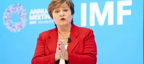  Kristalina Georgieva, directora del Fondo Monetario Internacional (FMI). (Archivo) 