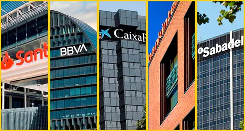  La gran banca gana 5.150 millones hasta marzo (Archivo). 