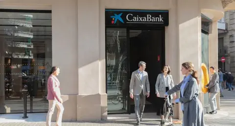  Oficina de CaixaBank. 