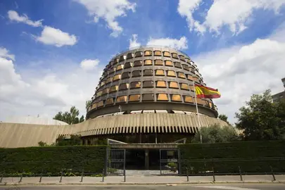  Sede del Tribunal Constitucional. (Archivo) 