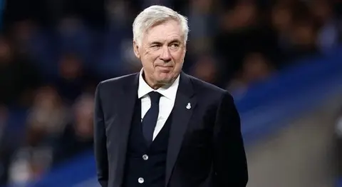  El t&eacute;cnico del Real Madrid Carlo Ancelotti. UEFA.com 