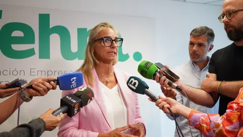 Maria Frontera es la presidenta de los hoteleros de Mallorca.