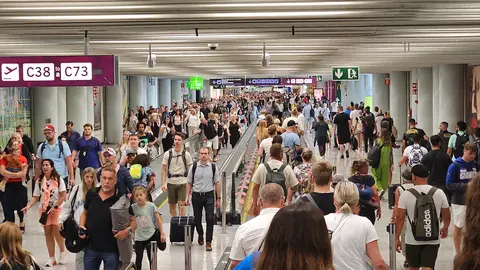pasajeros aeropuerto palma