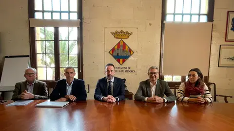 Imagen de la reuni&oacute;n. (Govern de les Illes Balears)