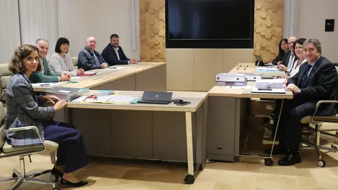 Imagen de la ponencia parlamentaria donde Vox ha hecho caer las futuras cuentas.