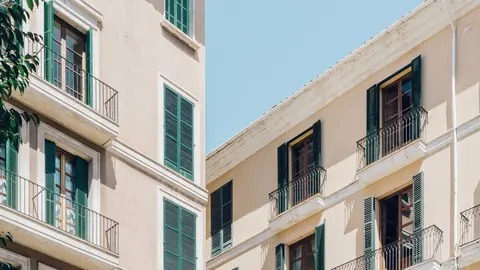 Imagen de bloques de viviendas en Palma.