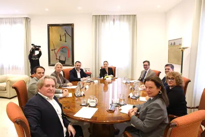 La presidenta Prohens ha recibido en audiencia al presidente de la Federaci&oacute;n Empresarial Hotelera de Mallorca