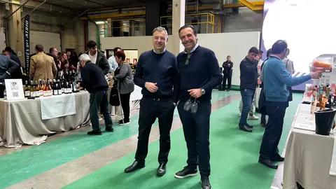 Jordi Carr&eacute;, CEO de Grupo T&uacute;nel y Juanmi Ferrer, presidente de Restauraci&oacute;n Mallorca CAEB.