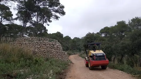 El Ayuntamiento de Bunyola mejora el acceso a Sa Comuna y recupera caminos hist&oacute;ricos