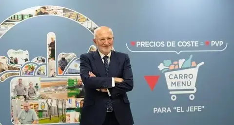  Juan Rpig presidente de Mercadona. 