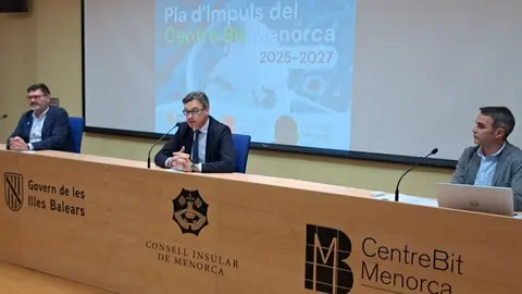 Imagen durante la presentaci&oacute;n del plan. (Caib)
