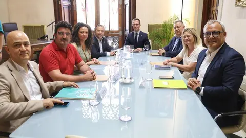 El president Galm&eacute;s ha presentado el borrador de la nueva ley a todos los grupos del Consell de Mallorca.