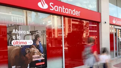 Oficina del Santander. (Banco Santander)