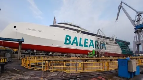 Imagen del buque. (Bale&agrave;ria)