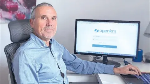 Gaspar Palmer es el CEO de la mallorquina Open KM.