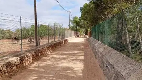 Marratx&iacute; rehabilita los caminos rurales de Can Forner y Ca Na Maiola para mejorar la seguridad y el drenaje
