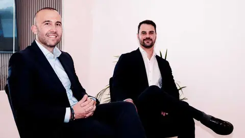 &Aacute;ngel Hoyos Vich y V&iacute;ctor de Quiroga, fundadores de Lex Mediterranea.