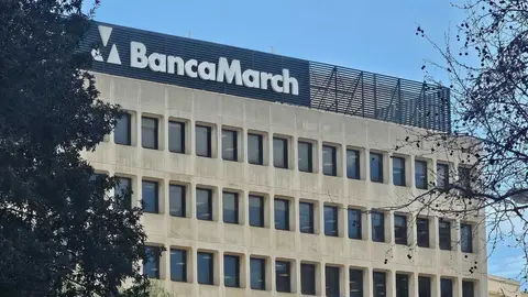 Imagen de la sede central de Banca March en Palma.