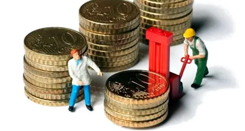  Salarios. (Archivo) 