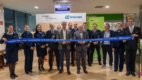 Imagen de la inauguraci&oacute;n. (Air Europa)