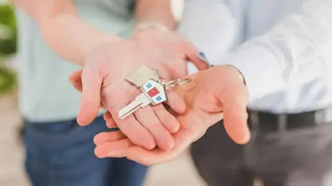 Llaves de una vivienda. (Archivo)