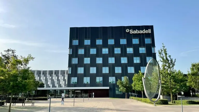  Instalaciones del Sabadell. (Red social 'X' del Banco Sabadell) 