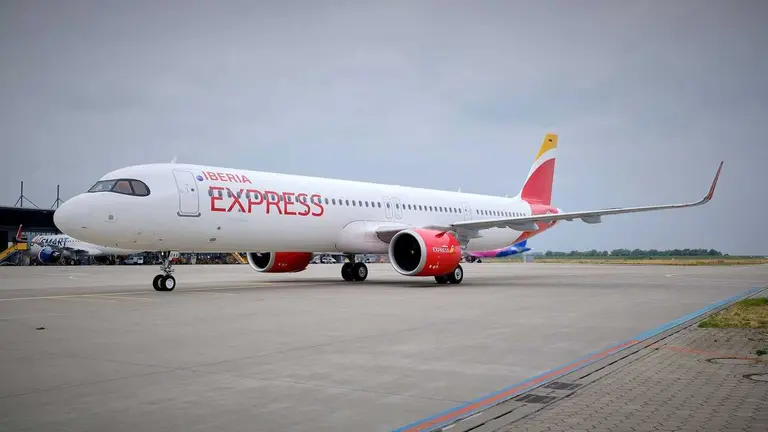 Avi&oacute;n de Iberia Express. (Archivo)