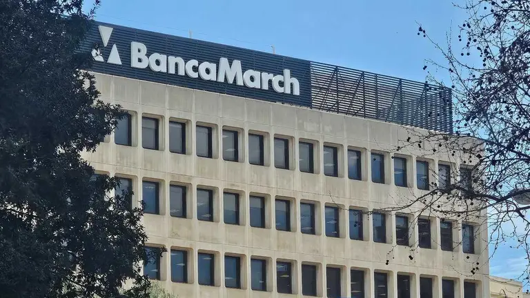 Imagen de la sede central de Banca March en Palma.