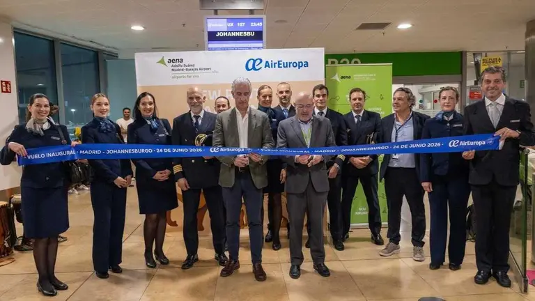 Imagen de la inauguraci&oacute;n. (Air Europa)