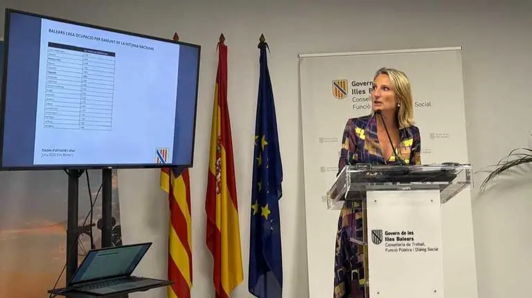 Imagen de la consejera Catalina Cabrer. (Caib)