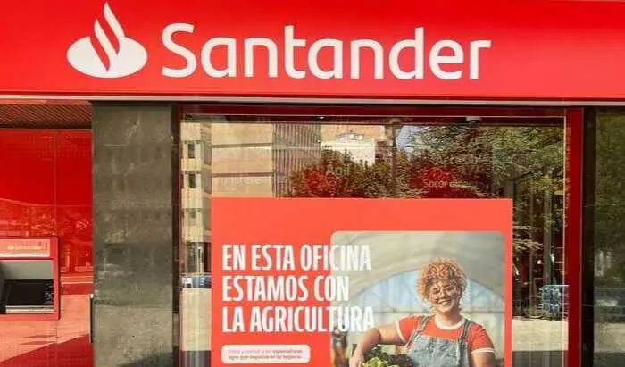 Oficina agro del Santander. (Banco Santander)