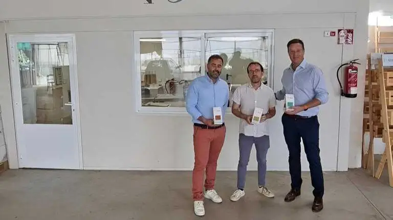 Esteban Bonnin Zamora, Gestor de Pymes en BBVA Manacor
Guillem Febrer, Gerente de Estel de Llevant
Enrique Pelaez, Director CBC en BBVA Mallorca Este.