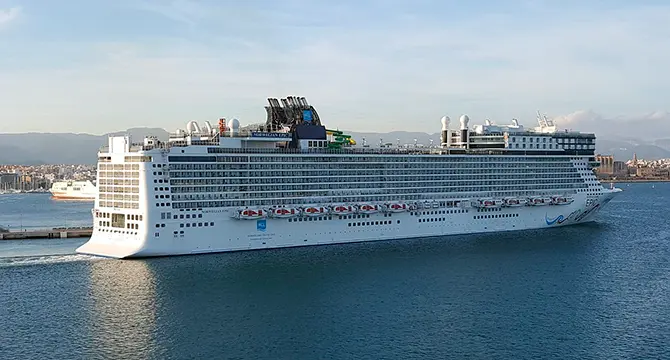 Imagen de un crucero. (Archivo)
