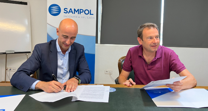 SAMPOL y BBVA firman acuerdo energ&iacute;as renovables