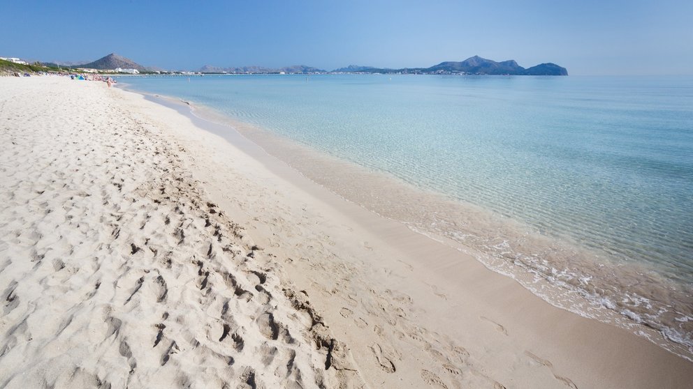 Imagen de Playa de Muro, donde se celebrará una parte de las actividades.
