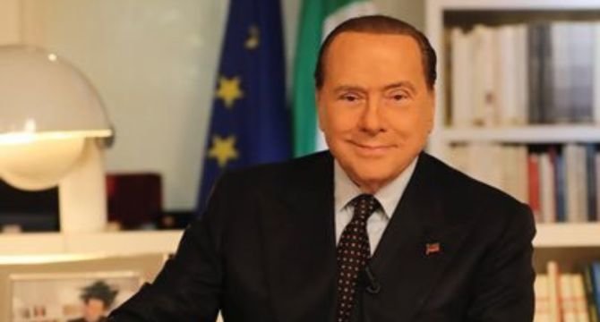  El fallecido Silvio Berlusconi. 