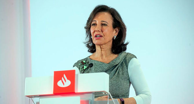  La presidenta del Banco Santander, Ana Botín. (Archivo) 