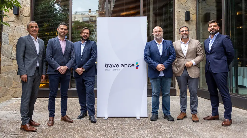Tomeu Bennasar, CEO de Travelance; Esteban Fern&aacute;ndez, Head of Sales XLM and Retail Iberia;&nbsp;Eduard Bogatyr, Director General de TUI Iberia; Antonio Guerra, CEO de Luxotour; Alejandro de la Osa, CEO Europamundo y Omar Spezie, CEO de Guest Incoming